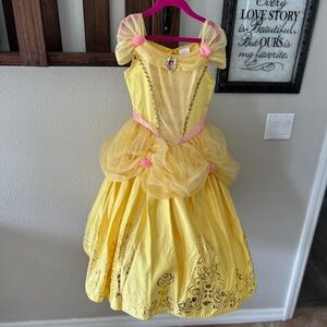 Disney Princess Belle Ball Gown Girls Costume Dress